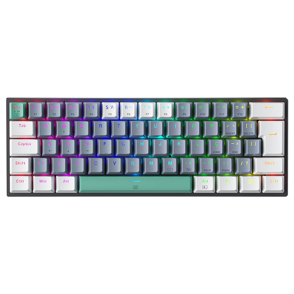 K500-B61 Wired Mechanical Keyboard - ABNT2 Layout - Image 2