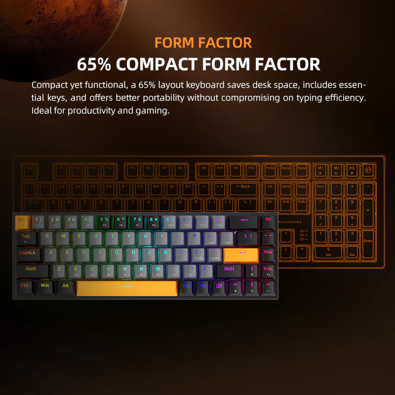 K500-B68 Mechanical Keyboard - Image 7