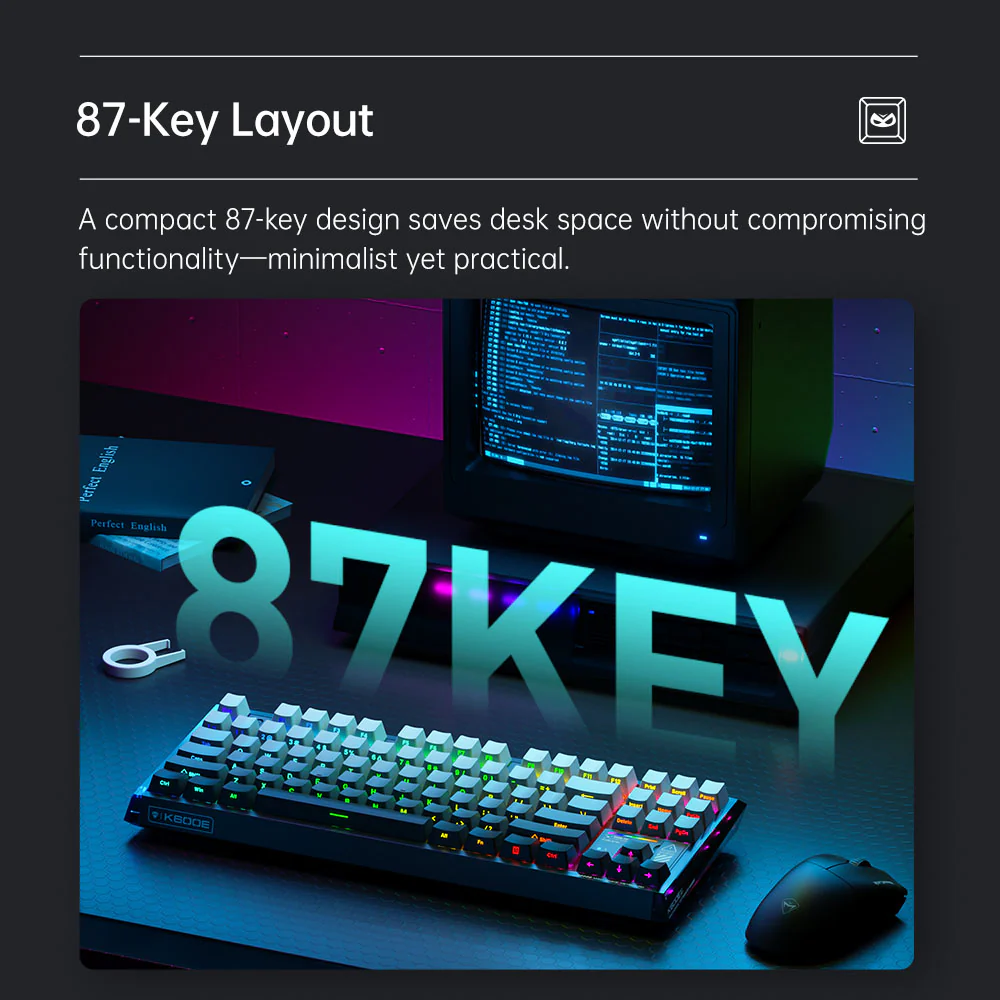 K600E-B87W Mechanical Keyboard - Image 7