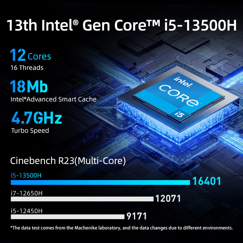 Machenike L16 Pro Gen 13 Intel (16”) Gaming Laptop - Image 3