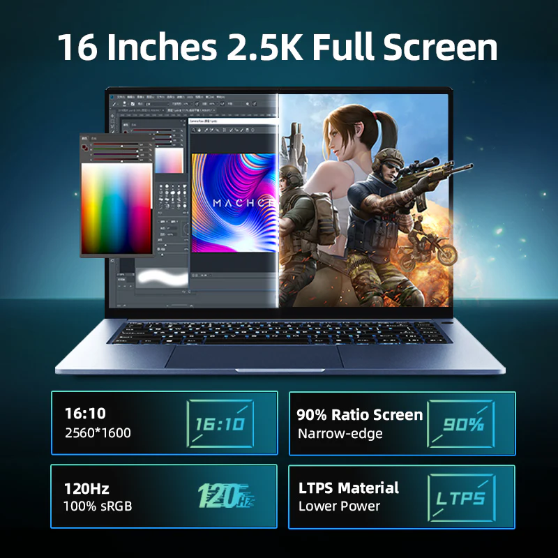 Machcreator-16 Gen 11 Intel (16”) Laptop - Image 3